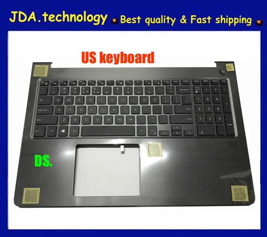 Wellendorff Genieus Упор для рук topcase Для Dell Vostro 15 5000 5568 V5568 15-5568 US клавиатура верхняя крышка