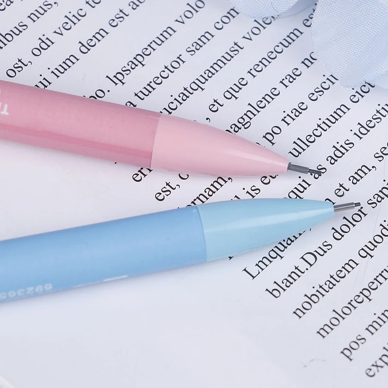 0.5mm adorable gradual color design mechanical pencil writing stationery 3Pcs |