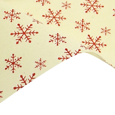 1PCS FOR 15X50CM ShuanShuo, имитация льняной ткани для украшения своими руками, новогодняя, Рождественская шляпа, сумка, колокольчик, кукольные Чулочные ткани, полметра, 150*50 см - Цвет: 1PCS FOR 15X50CM