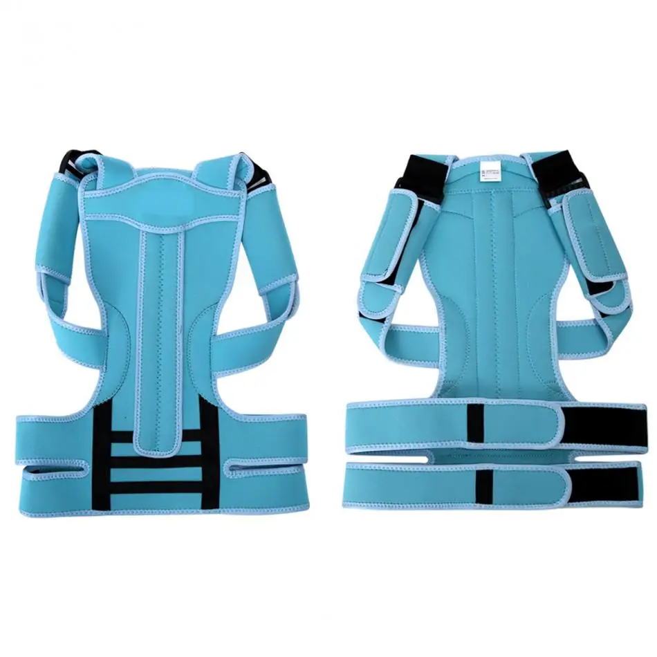 Корректор осанки для взрослых пояс коррекции прямой спины плеч поясницы