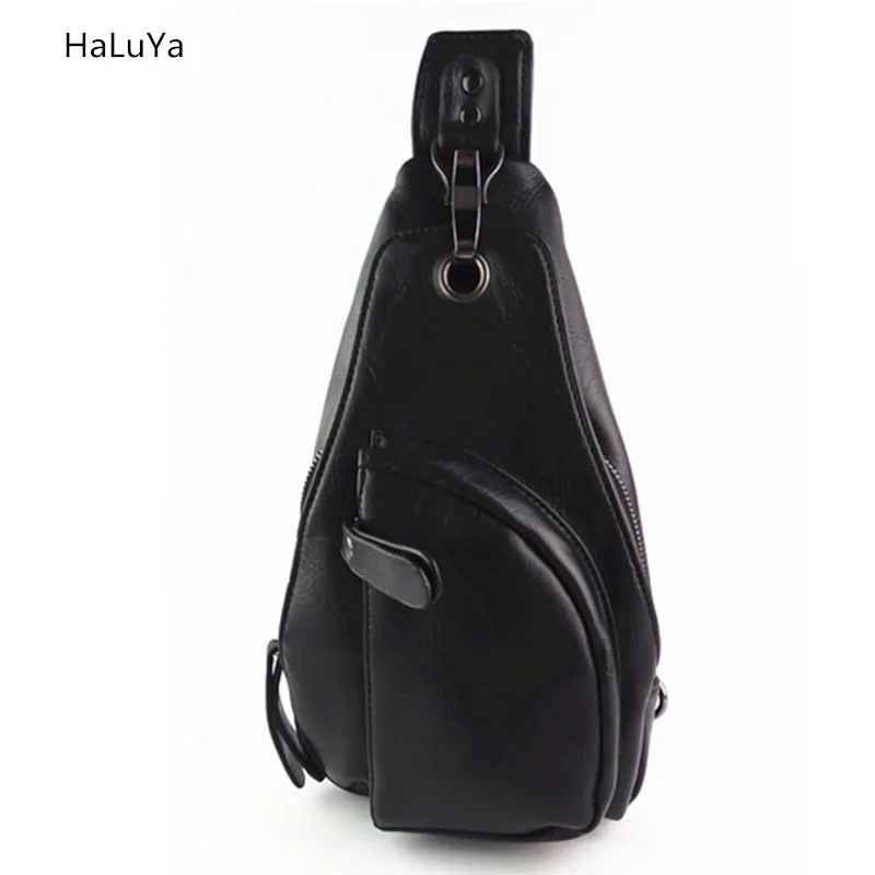 Мода 2017 г. кожа Для мужчин сумка Повседневное Бизнес кожаная S груди мешок Винтаж
