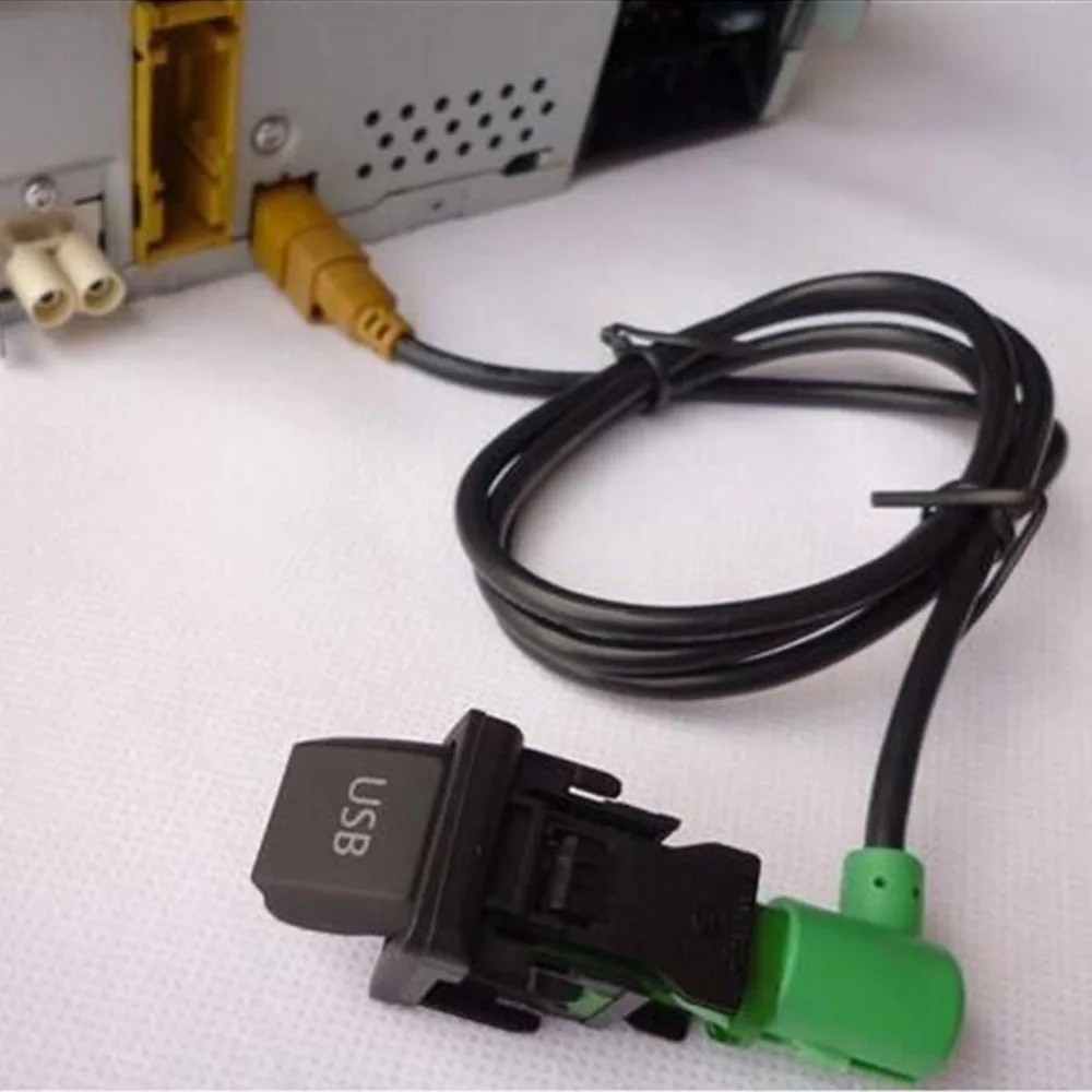 BEESCLOVER 310USB переключатель + RCD510 жгут проводов RNS315 usb кабель Для VW MK6 Golf 6 Scirocco для Jetta