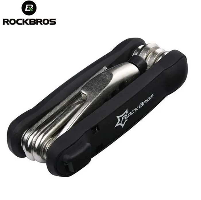 Набор инструментов для ремонта велосипедов ROCKBROS 12 в 1 многофункциональный