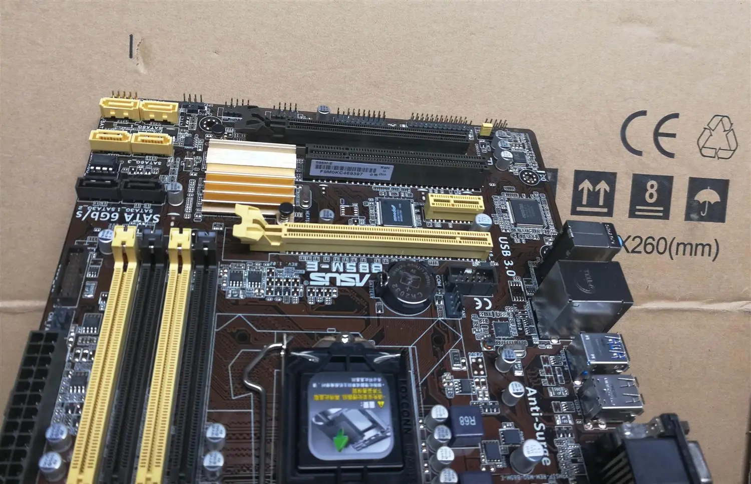 Б/у для Asus материнская плата B85 Socket LGA 1150 i7 i5 i3 DDR3 32G SATA3 USB3.0 Micro ATX|lga 1150|1150 i7motherboard for asus