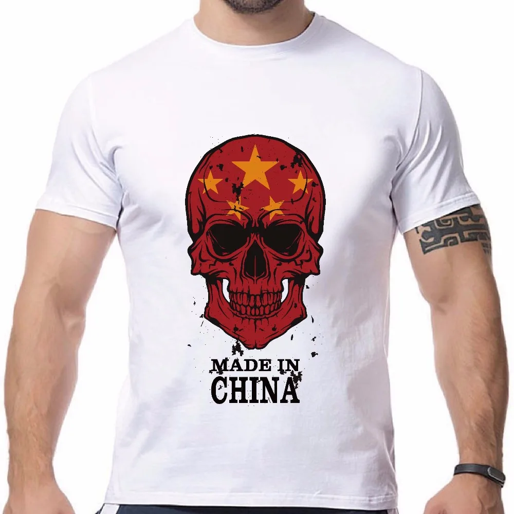 Gymgala 2107 бренд Для мужчин Повседневное забавный белый Футболка с принтом