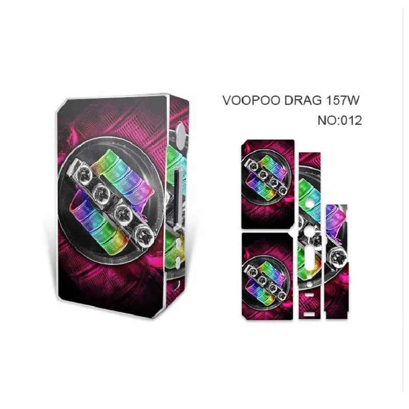 Лидер продаж электронные сигареты наклейки комплект вейпа для VOOPOO перетащите TC
