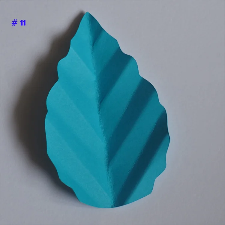No 11 Искусственные цветы оставьте Fleurs Artificielles фон матч листья гигантские бумажные листья Свадебная вечеринка Декор Baby Shower детская - Цвет: No 11