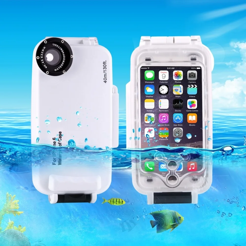 Водонепроницаемый чехол для iPhone 6 6s 7 Plus из АБС пластика дайвинга