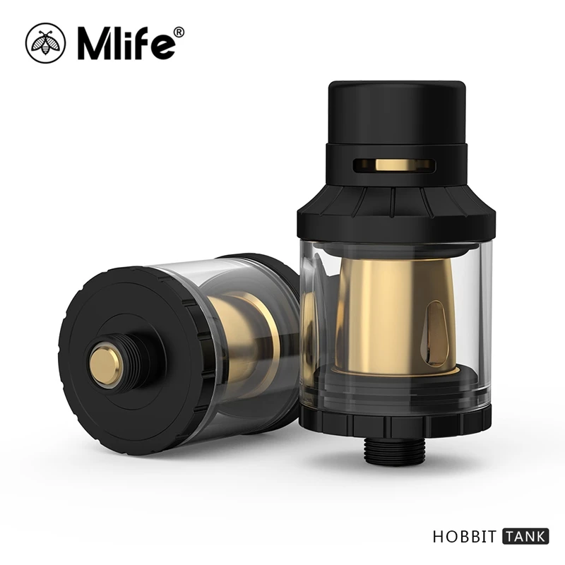 Новый Оригинальные Mlife Хоббит танк распылитель электронная сигарета испаритель