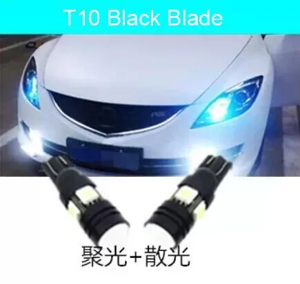 2X T10 W5W внутренние Ксеноновые белые светодиодный CANBUS 6 SMD 5630 разрешение на парковку