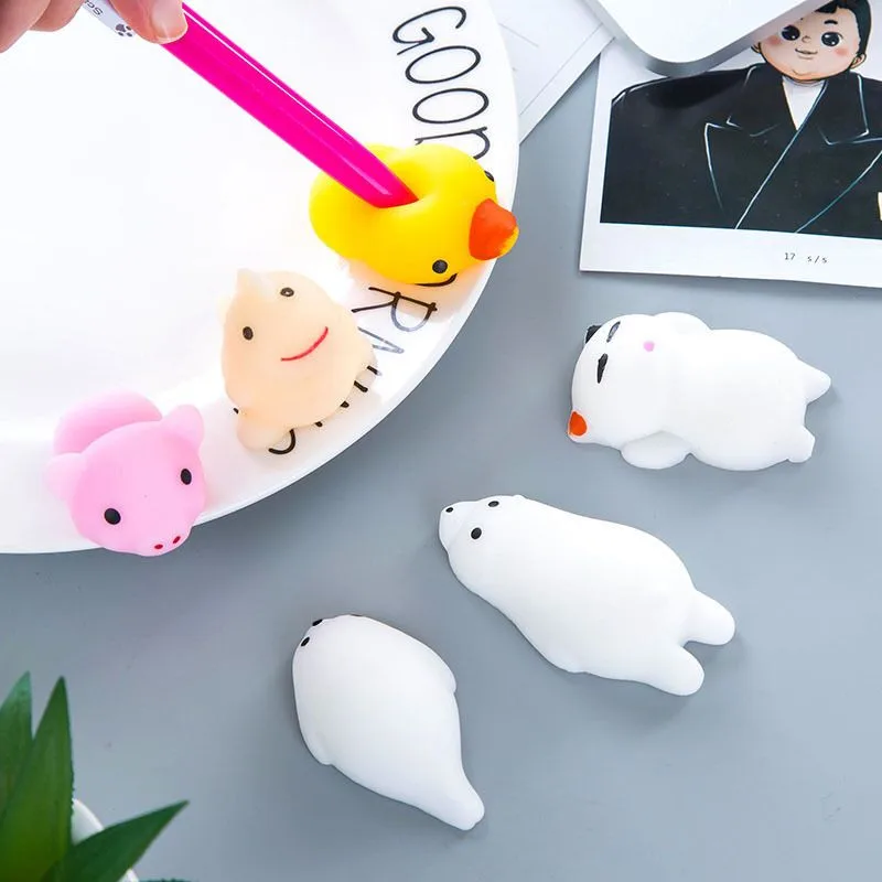 DHL 300pcs/lot 50 Styles Squishy Cat Squeeze Healing Fun kids Fidget Baby Toys Gift Antistress Reliever Decor 2017 Hot Sell | Игрушки и