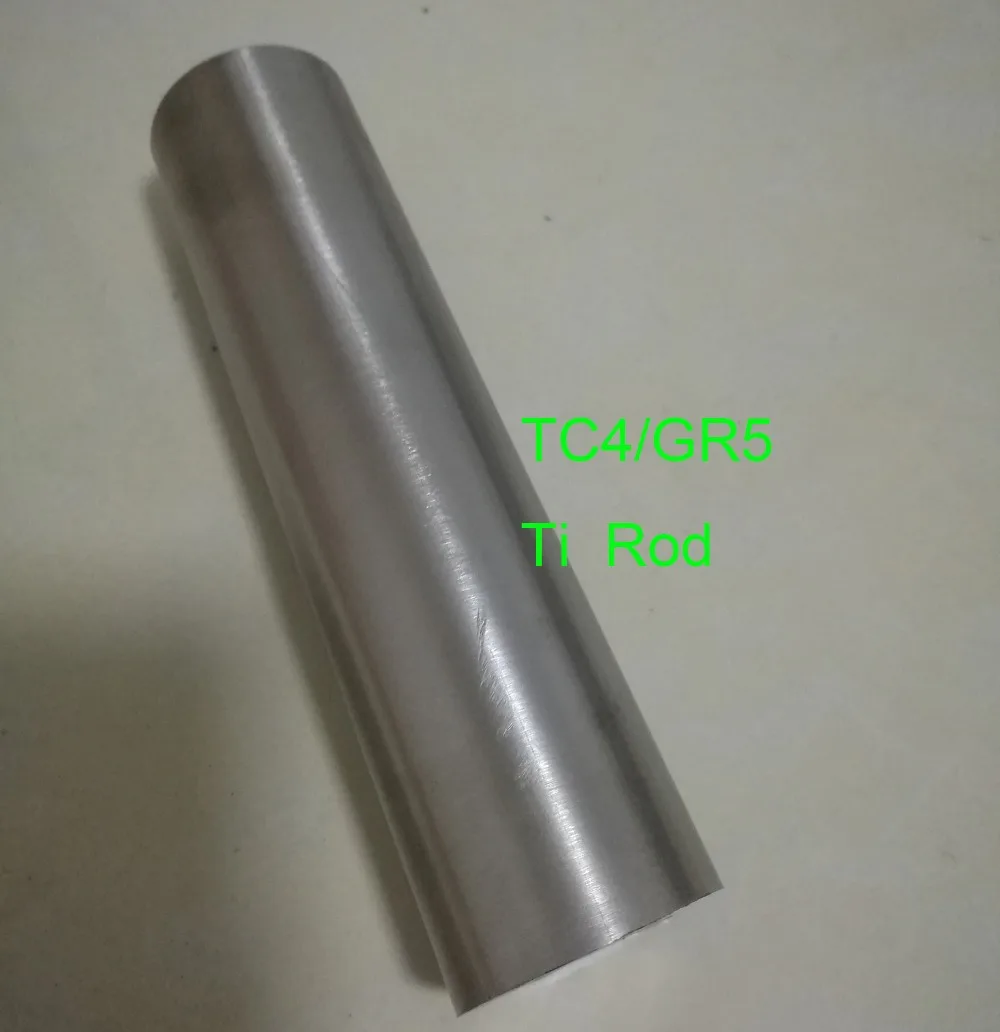 DIY Material 30mm/32mm/40mm TC4 Titanium Bars Industry Experiment Research GR5 Ti Rod Length about 100 mm | Инструменты