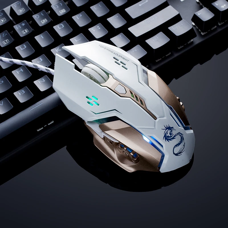 Бренд USB ноутбук Проводная игровая мышь для ПК компьютера Dota2 cs go игры mause sem fio