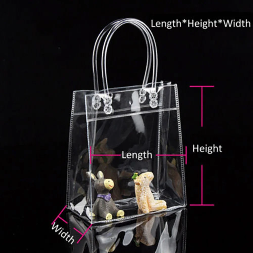 

2021 Luxury Handbags Women Bags Designer Clear PVC Transparent Handbag Plastic Pouch Tote Purse Shoulder Bags Bolsos Mujer Hot