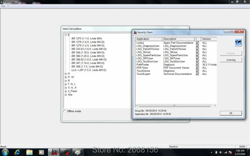 Новый 2 в 1 Linde Canbox + Doctor 2017 сервис Guide LSG 5 22 [2017] Pathfinder v3.62.11 v2.01.05 keygen|linde pathfinder|linde