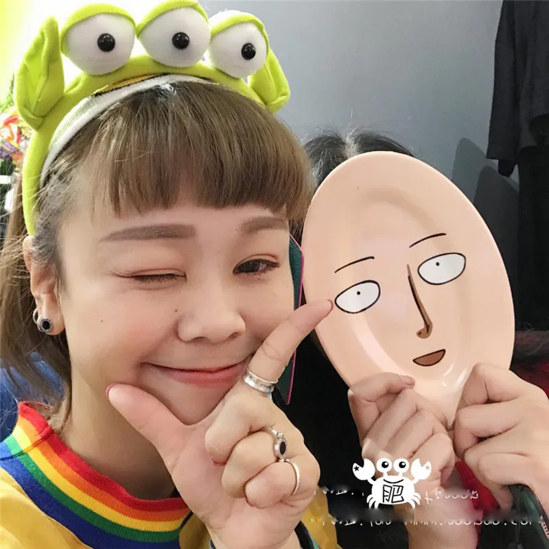Аниме мультфильм One punch man Сайтама бритен приз Сайтама тарелка блюдо на Хэллоуин Косплей блюдо Рождественский подарок