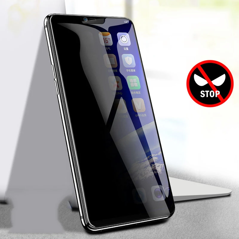 EXUNTON для Vivo V15 V15pro 9H анти шпион полное покрытие закаленное стекло Pro Антибликовая