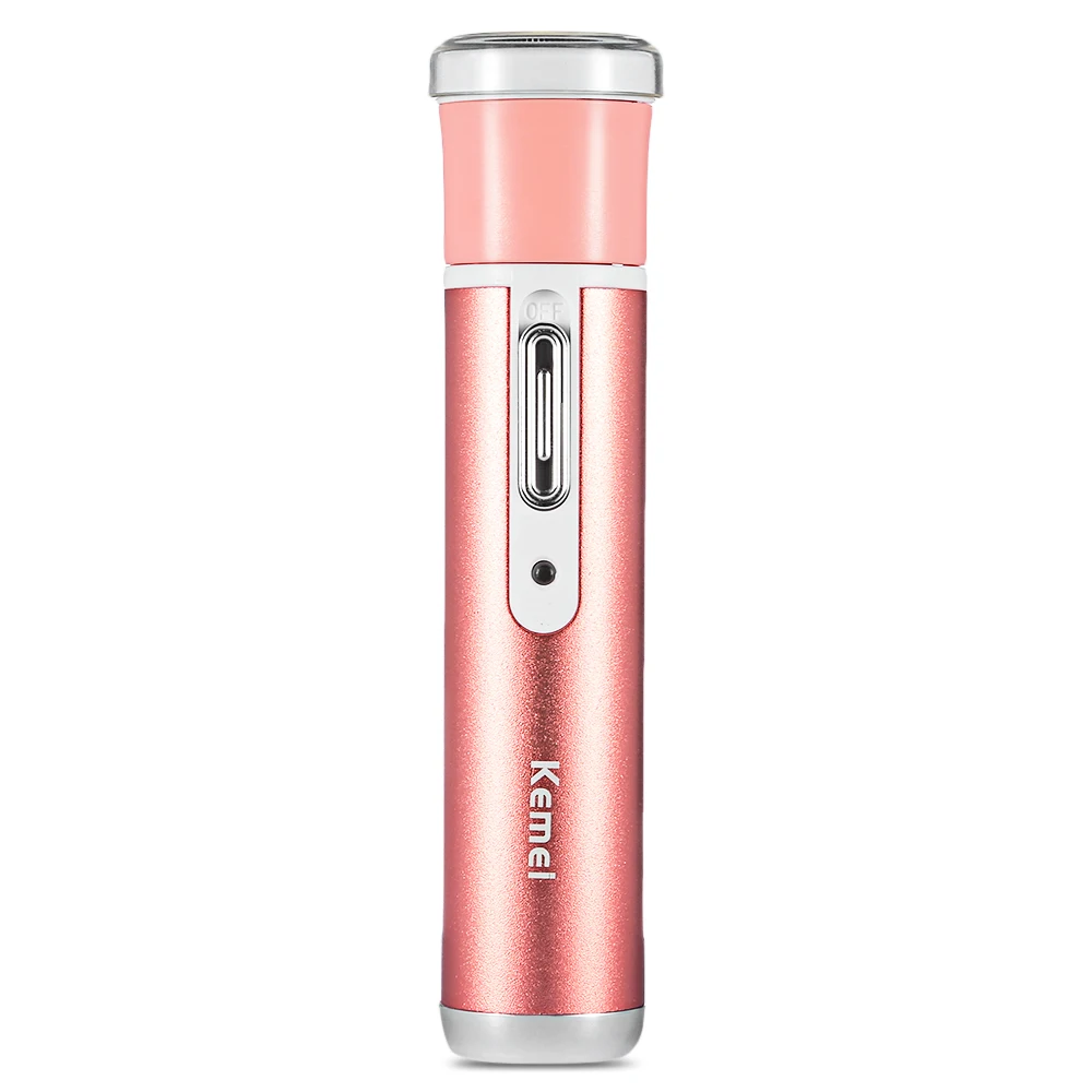 Kemei KM 6637 многофункциональная 4 в 1 перезаряжаемая Женская бритва для тела борода