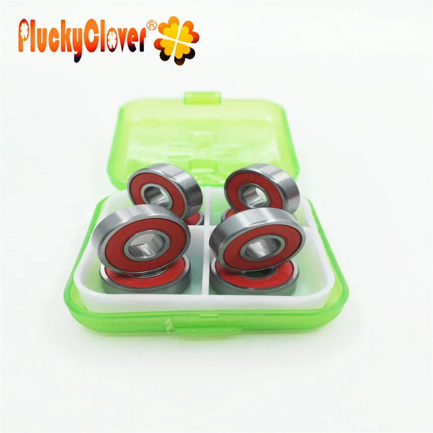 8 шт./кор. черный/синий/красный подшипник спиннинга из хромированной стали 608rs