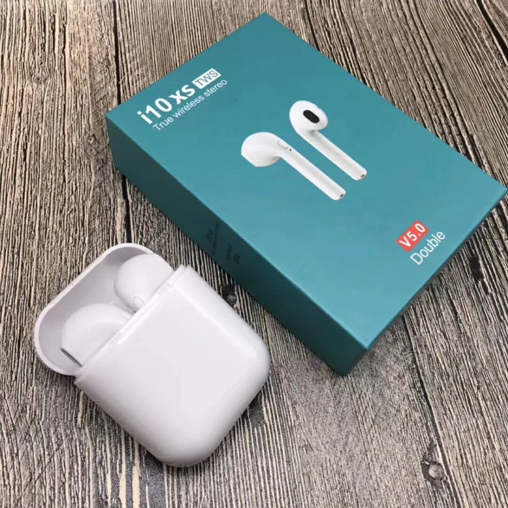 I10-xs TWS беспроводные наушники Bluetooth 5 0 портативная гарнитура вкладыши для iPhone Xiaomi