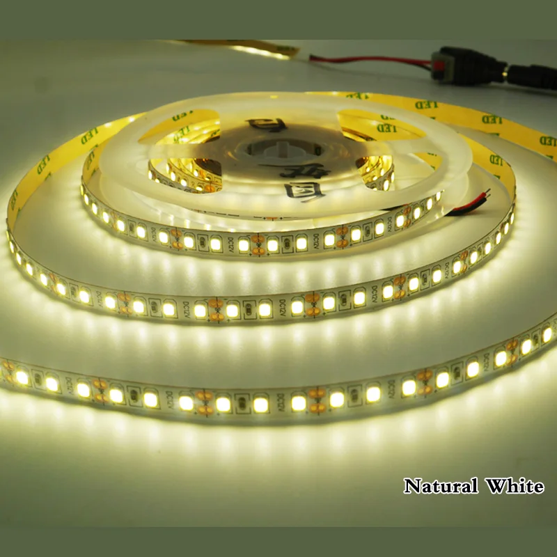 Гибкая светодиодная лента 5 м DC 12V2835 SMD 120 светодиодов/м без водонепроницаемости
