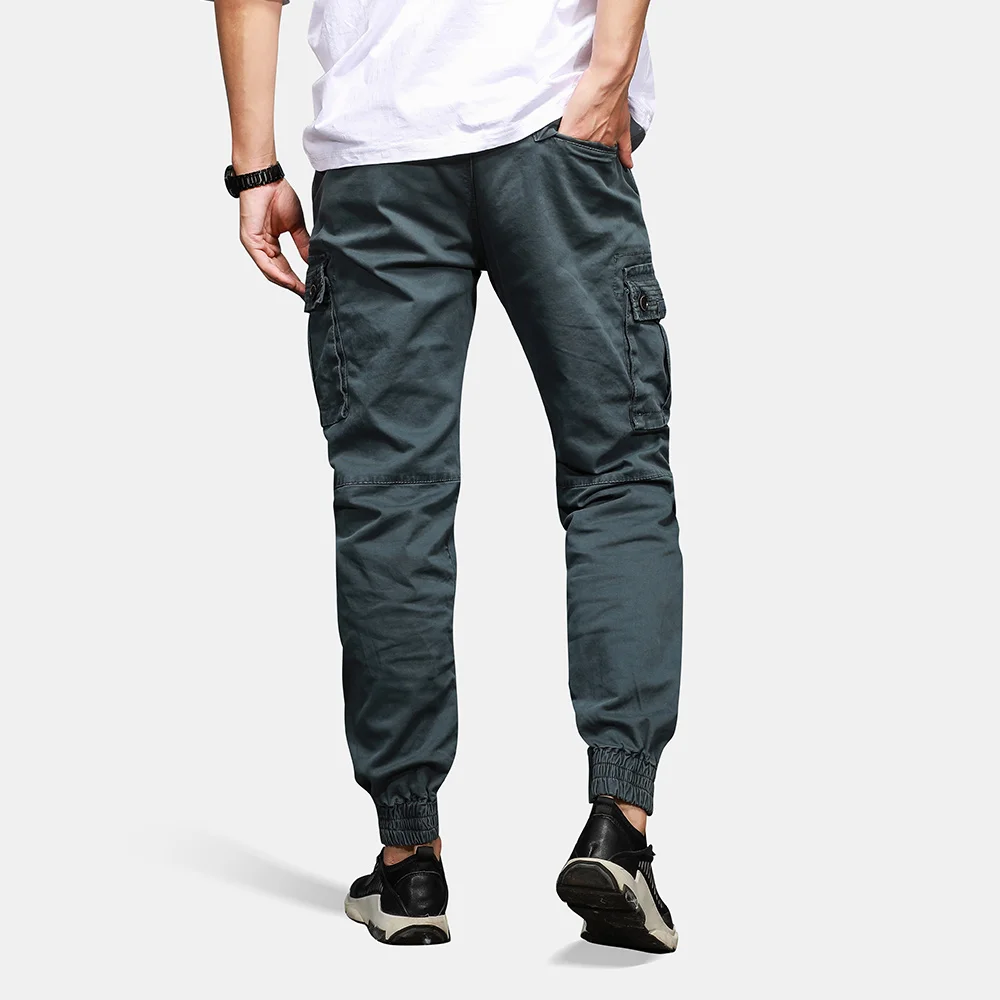 Брюки-карго тактические мужские с несколькими карманами зимние Осенние теплые