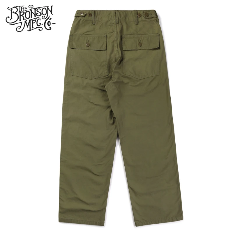 Bronson OG-107 мужские свободные прямые повседневные длинные брюки в стиле милитари