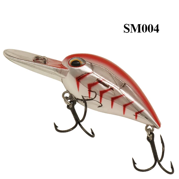 SM004 TAF Crank Bait 6,5 см 20 г рыболовные приманки плавающие 3-5 м Crankbait VMC крюк Isca искусственные ABS приманки из твердого пластика для ловли карпа - Цвет: SM004