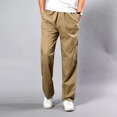 picture color Мужские спортивные штаны большого размера, Стрейчевые прямые штаны, Осенние униформы, дикие животные, для отдыха, брюки цвета хаки, большие, 5XL, 7XL, 8XL, 9XL, 10XL, po - Цвет: picture color