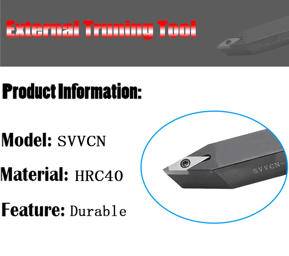 SVVCN1616H16 SVVCN2020K16 72,5 градусов Внешний токарный инструмент токарный станок токарный держатель токарный станок режущие инструменты CNC Расточная штанга