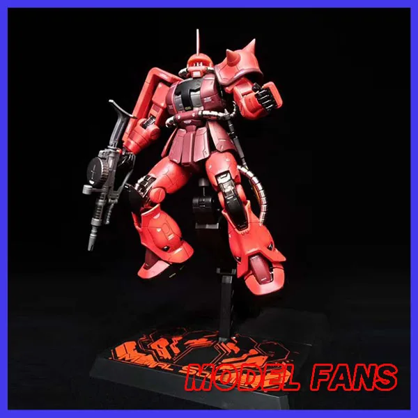 Модели фанатов в наличии металлический солдат сборка MB gundam 1/100 красный табак Aznable