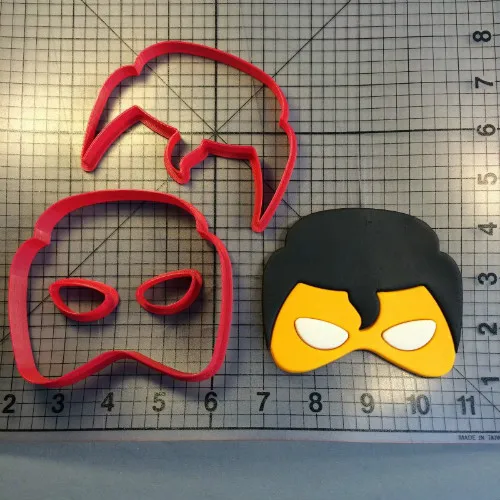 Супер маски героев печенья резак набор на заказ 3D печать помадка форма для кекса