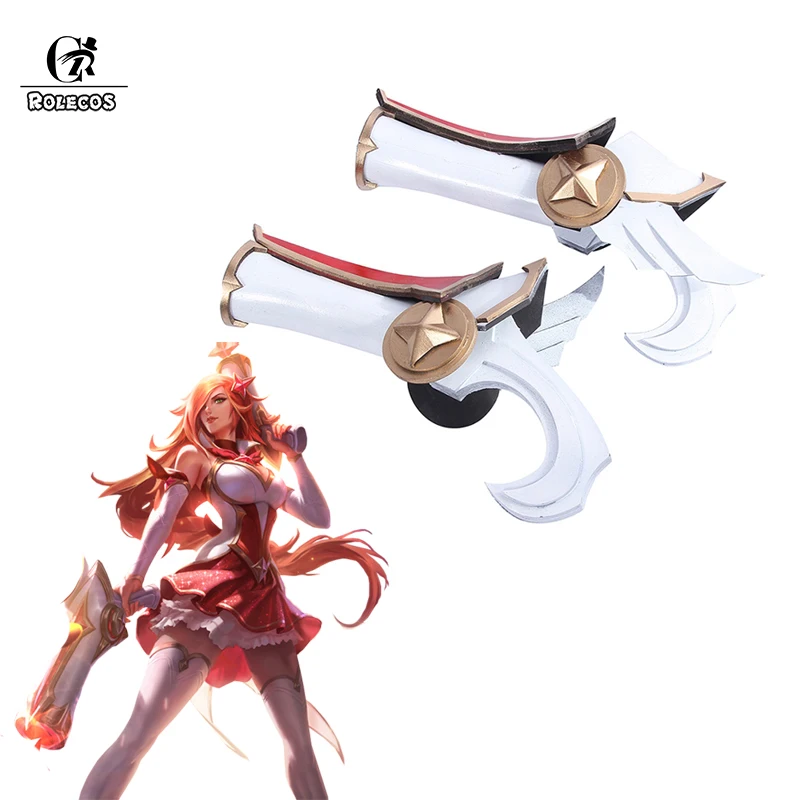 Костюм для косплея ROLECOS Miss Fortune gun LOL Star Guardian охотник за головами реквизит игра