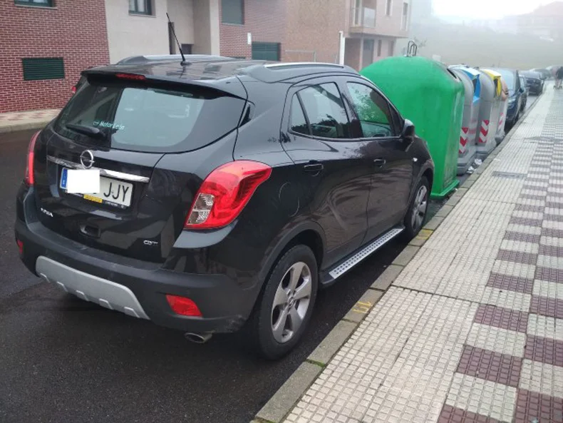 Горячая ходовая доска nerf бар педаль боковой шаг для Opel Mokka, ISO9001 Настоящее производство, алюминиевый сплав+ ABS, цена по акции