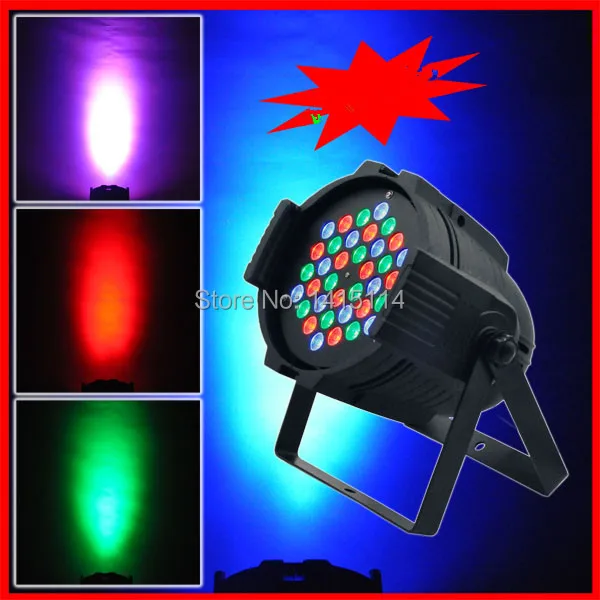 Недорогое оборудование для диджея 36 шт. RGBW 3 вт светодиодный прожектор PAR