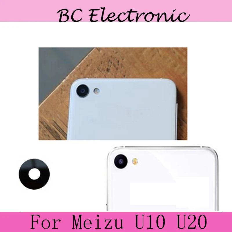 Высокое качество для Meizu U10 U20 задняя камера стекло и стеклянные наклейки Meilan