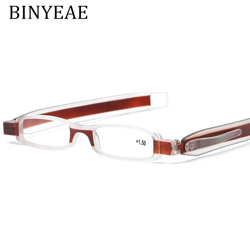 BINYEAE 360 degree new folding old optical mirror HD resin rotating glasses | Аксессуары для одежды