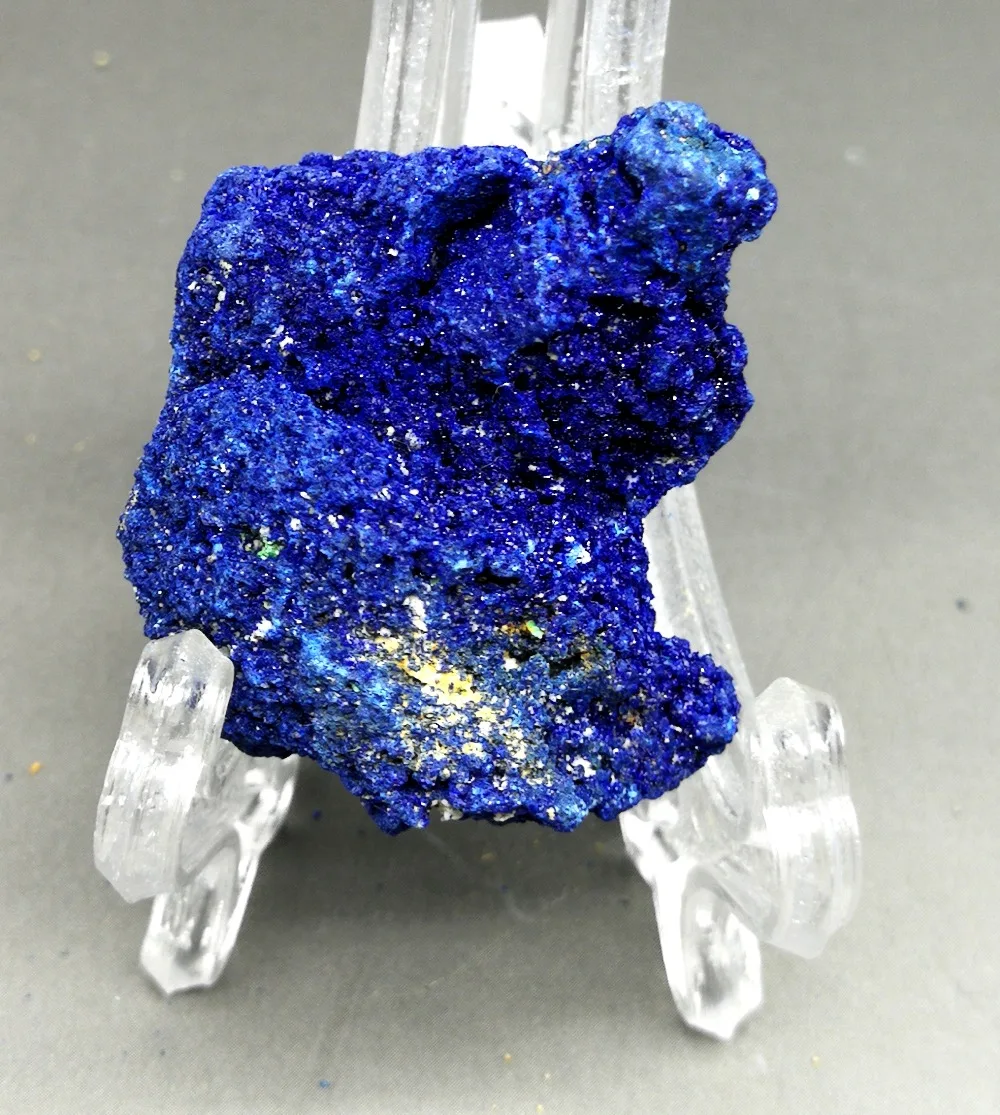 15 г Блестящие природные Azurite минералы Обучающие образцы орнаменты для домашней