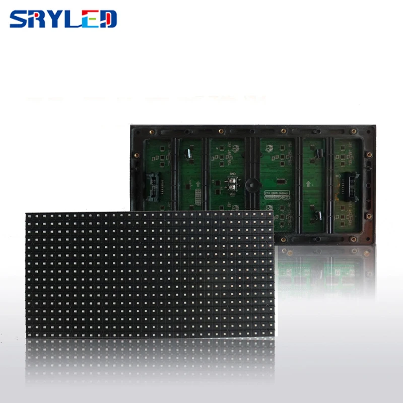 P10 SMD полноцветный светодиодный дисплей модуль 320*160 мм открытый RGB модуль|led display