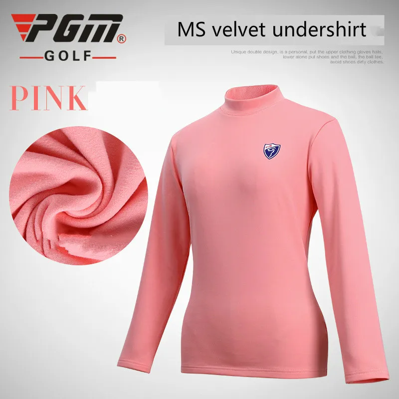 

2018 PGM Golf Clothing GOLF sweatshirt and long sleeved autumn and winter lady shirt Add wool long sleeve for women size S-XL