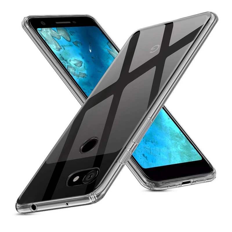 Для Google Pixel 3 3A XL Lite чехол для телефона ультра-тонкий прозрачный ТПУ Силиконовый