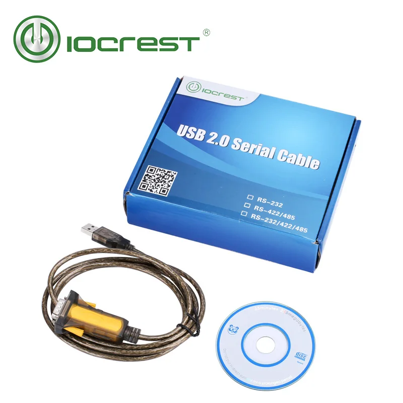 Кабель переходник iocest USB к RS232 DB9 папа с чипсетом PL2303 для Windows 10|usb to rs232 db9|usb rs232usb a |