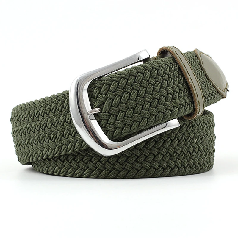 Универсальный тканый ремень для мужчин и женщин|Мужские ремни| |