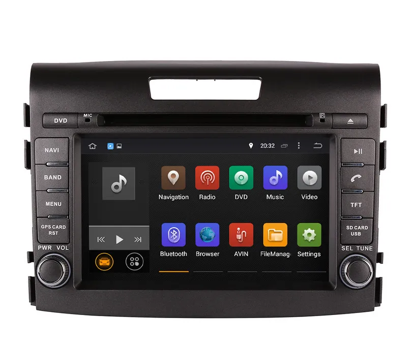 Android 8 0 автомобильный dvd-плеер для Honda CRV CR-V 2012 2013 с gps-навигацией Радио BT USB WIFI стерео