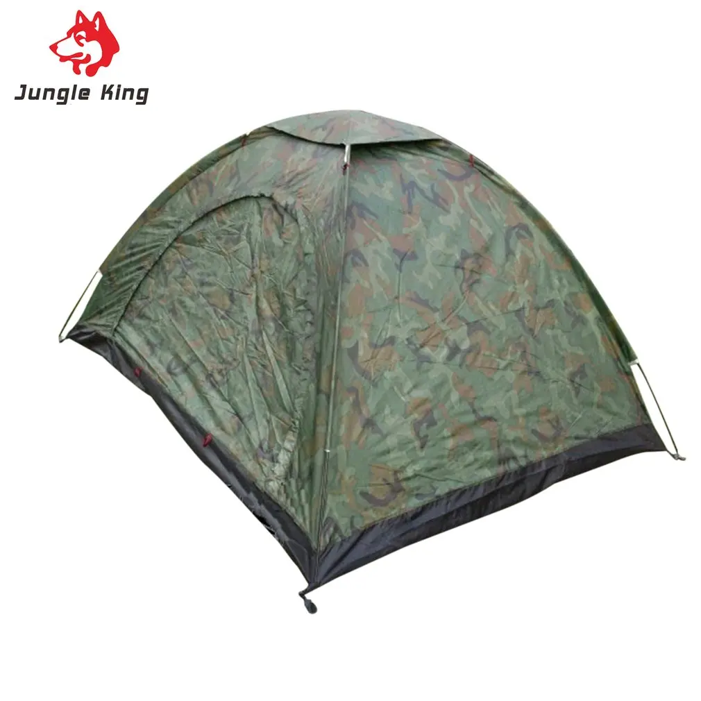 3-4 человек один Слои камуфляж палатка Открытый Сад Пикник Пеший Туризм подняться