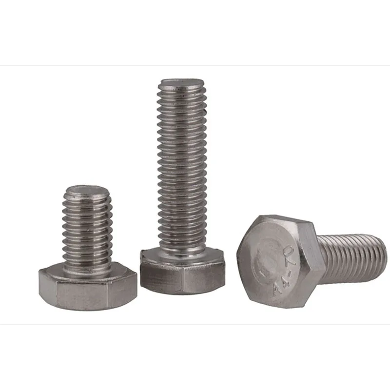 Винт с шестигранной головкой из нержавеющей стали/M12*20-200 DIN933 шестигранный болт