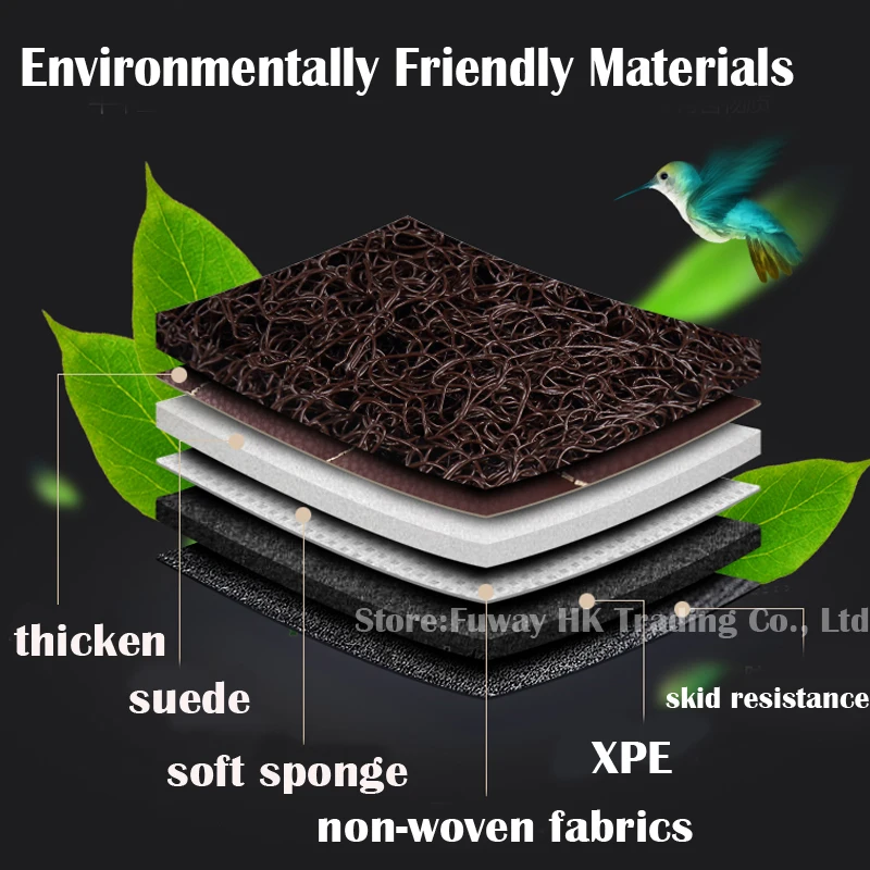 Съемные двухслойные автомобильные напольные коврики на заказ для Jeep Grand Cherokee