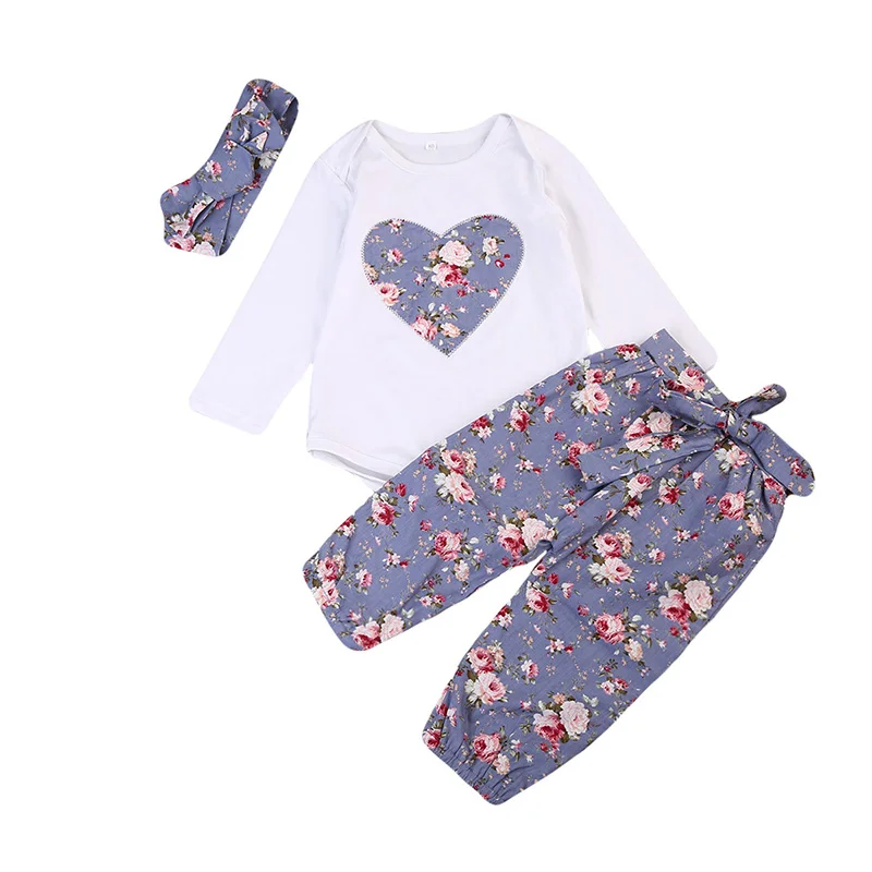 3 шт. Детский комбинезон с длинным рукавом на возраст 0 24 месяца|baby girls clothing|newborn baby