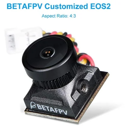 4 3 BETAFPV EOS2 микро FPV камера 1200TVL 16:9 4:3 2,1 мм объектив настроен 1/" CMOS NTSC FOV 160 градусов с глобальной WDR для Beta85X - Цвет: 4 3