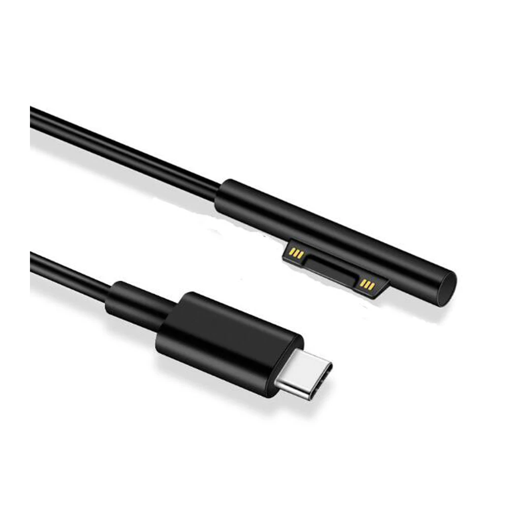 15 в USB C type C зарядное устройство PD зарядный кабель шнур для Surface Pro 3 4 5 6 Pro3 Pro4 Pro5 pro6 book1 Book2 GO ноутбука